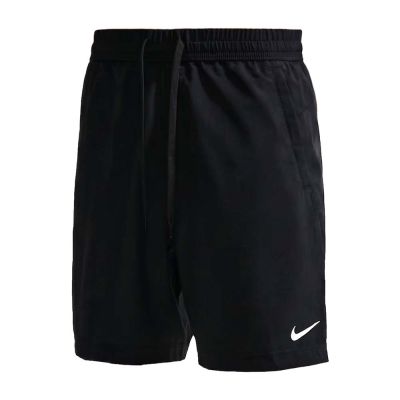 NIKE 男運動短褲-DRI-FIT 五分褲 慢跑 運動 休閒 IF2785-010 黑白