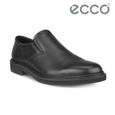 ECCO METROPOLE LONDON 都會倫敦系列簡約套入式正裝皮鞋 男鞋 黑色