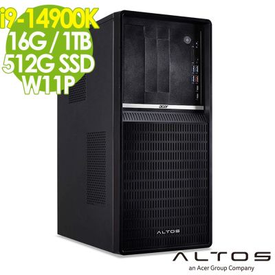 Acer 宏碁 Altos P130F9 商用工作站 (i9-14900K/16G/1TB+512G SSD/W11P)