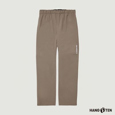 Hang Ten-女裝-四面彈防輕潑水錐形長褲-昏灰