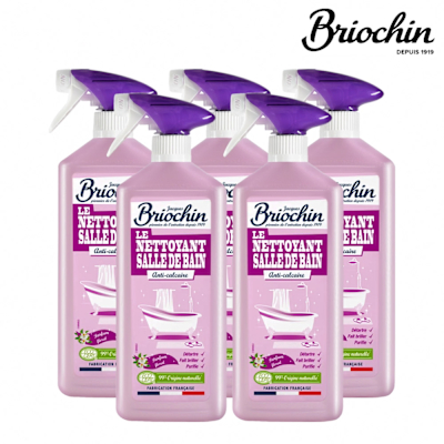 Jacques Briochin 藍牌碧歐馨 天然花香浴廁多效清潔劑 750ml 超值5件組