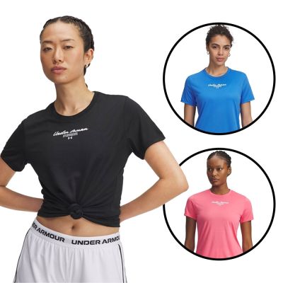 【UNDER ARMOUR】UA 女 Tech Script Graphic 短袖T-Shirt_6005846-001
