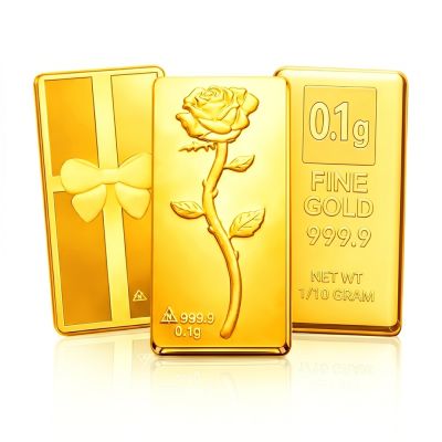 【童樂繪金飾】母親節限定 黃金9999純金 多選 0.1g金磚/金條 幸運星LuckyStar