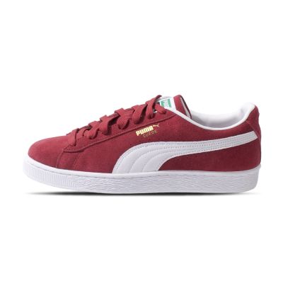 Puma Suede Classic 男鞋 女鞋 酒紅白色 運動 麂皮 中性 板鞋 情侶 復古 休閒鞋 39978105