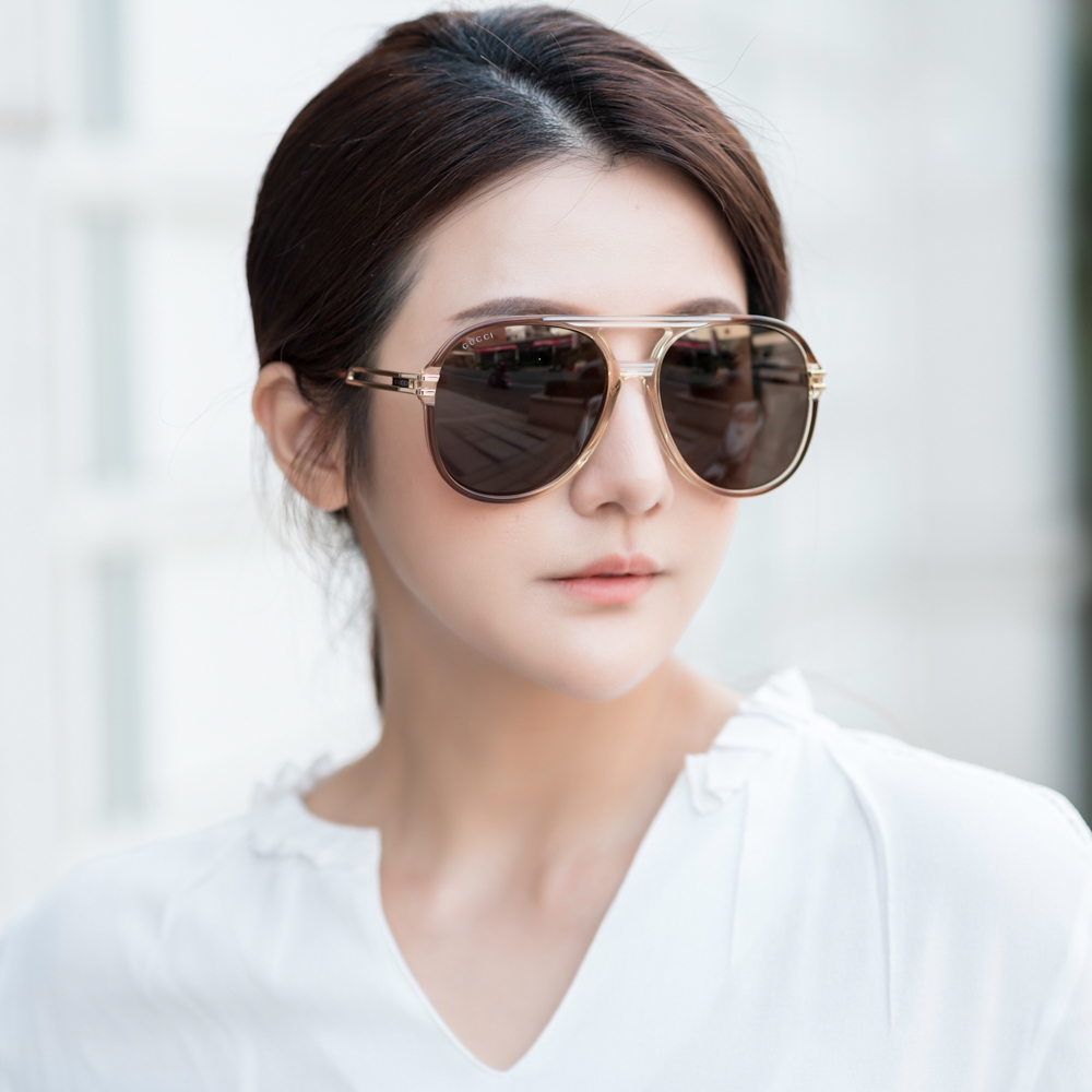 GUCCI 眼鏡 GUCCI 伊達メガネ メガネ 眼鏡 「GUCCI/グッチ」ラウンド