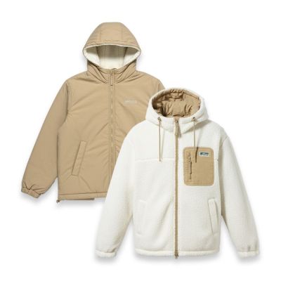 韓國 WHO.A.U 雙面保暖羊羔絨外套