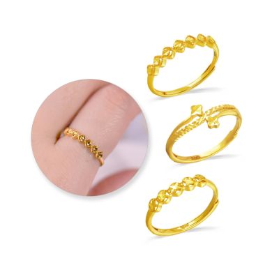 金緻品 黃金戒指 5G尾戒 0.47錢 多選