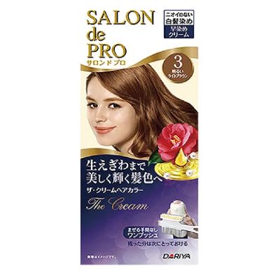 【DARIYA塔莉雅】(3入組)沙龍級白髮專用快速染髮霜
