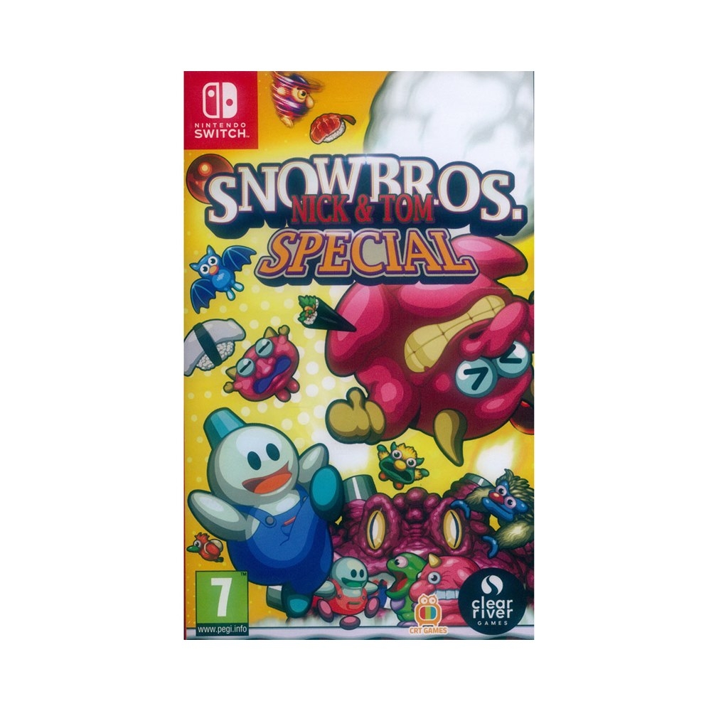 未開封　 BROS. NICK & TOM SPECIAL 限定版 雪人兄弟特別版Snow Bros. Nick & Tom Special - NS SWITCH 中英日文歐