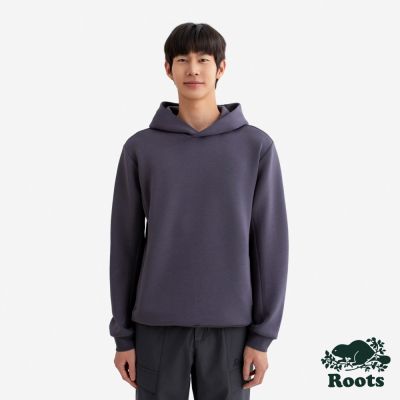 Roots男裝-ROAM 連帽上衣-深灰色