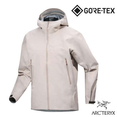 【ARCTERYX 始祖鳥】男 Beta 防風防水透氣GORE-TEX連帽外套.軟殼夾克.風雨衣 X000008584 盧恩褐