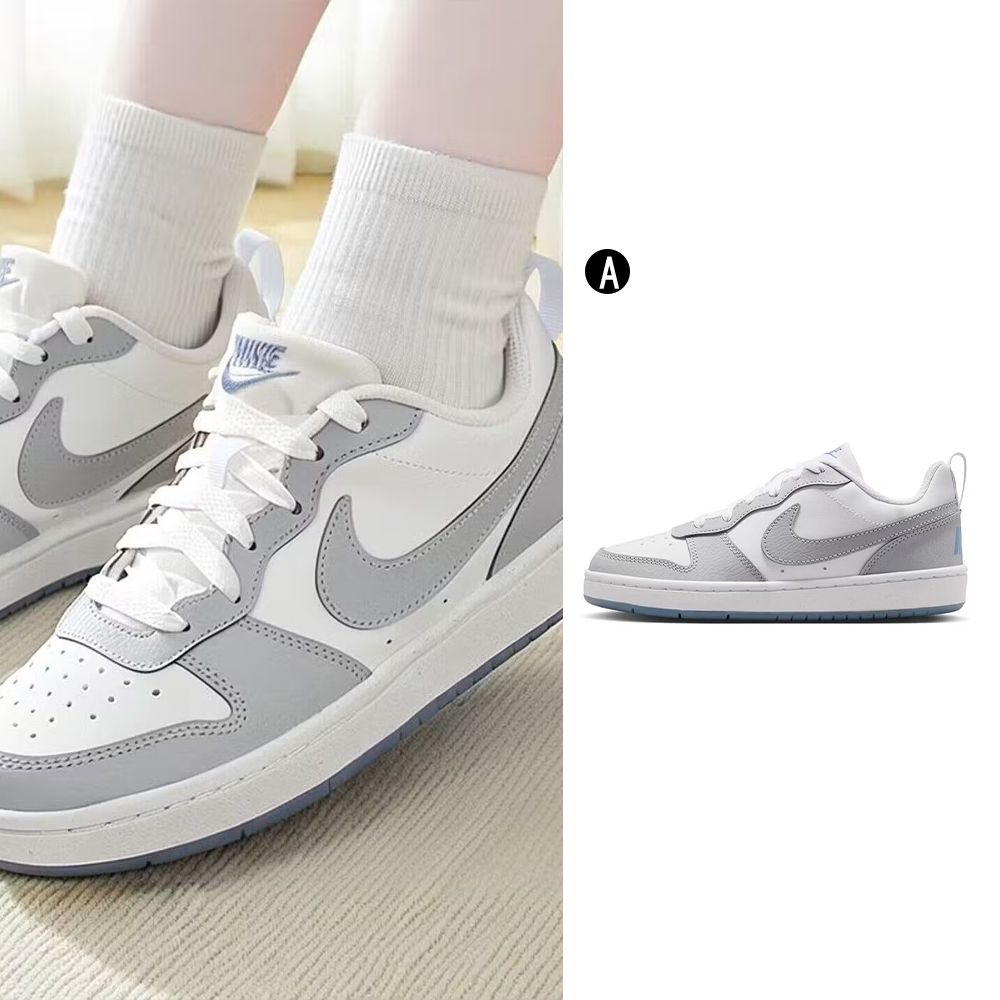 【Nike】COURT BOROUGH RECRAFT SE GS 休閒鞋 運動鞋 女/大童 A-IH4519100 (A 女/大童款-IH4519100)