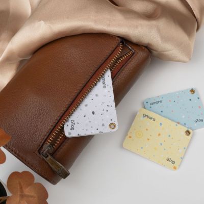 【omars】uTag智慧防丟卡|iOS專用|無線充電|支援手機內建APP