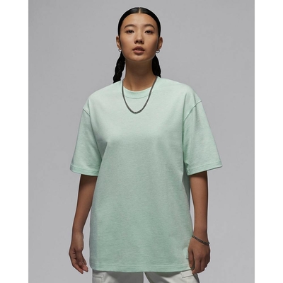 NIKE AS W J SS ESSEN OS TEE 女短袖上衣-藍綠-FN5384394