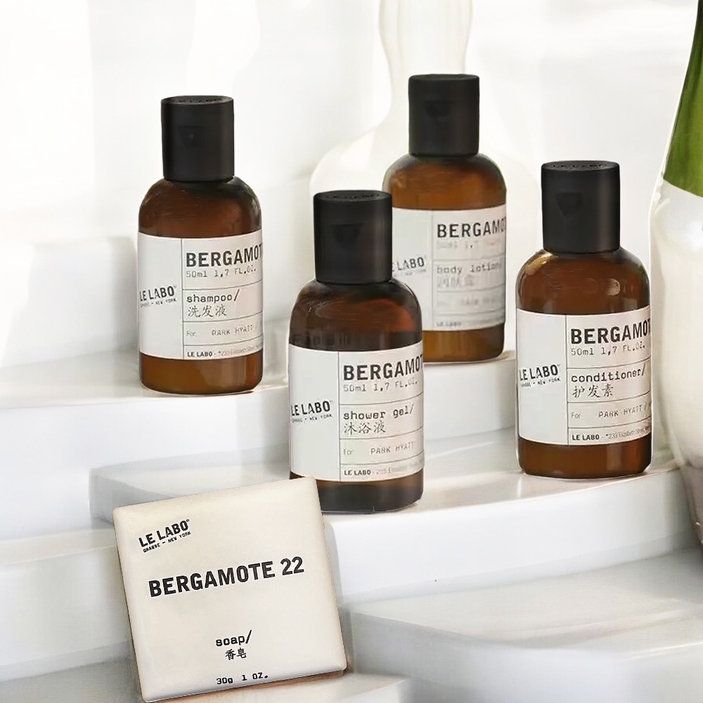 Le Labo Bergamote 22佛手柑旅行5件組[洗髮精50ml+潤髮乳50ml+