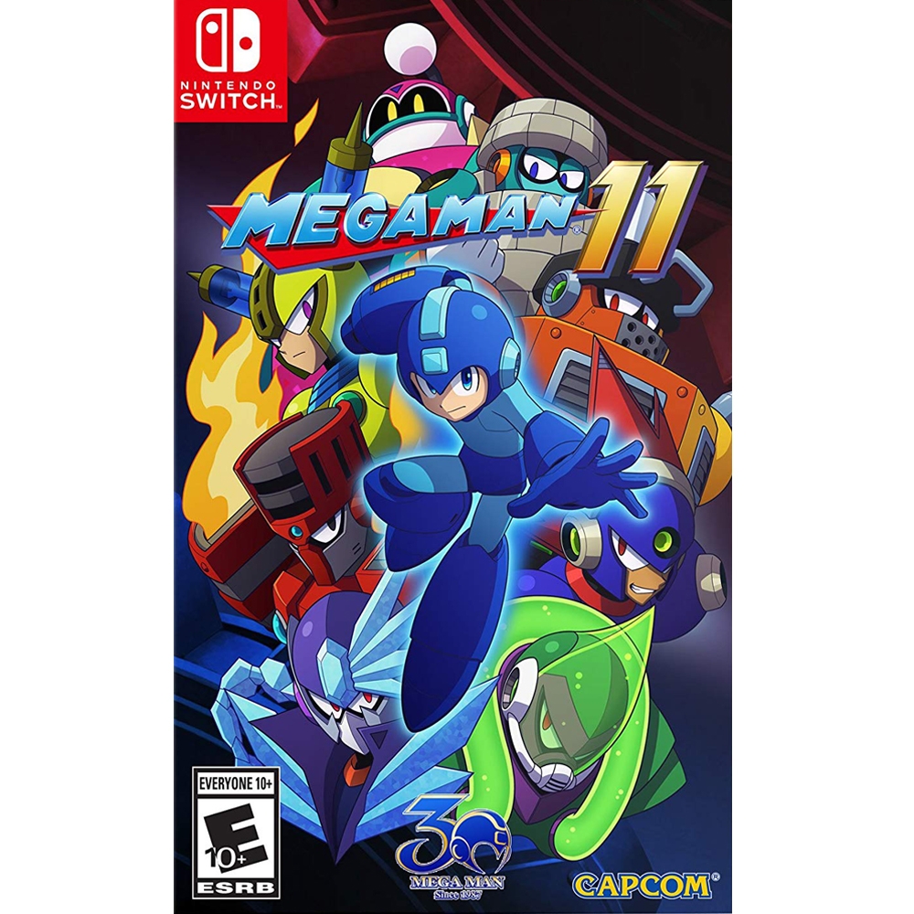 洛克人11：命運的齒輪！！Mega Man 11 -NS Switch 中英日文美版