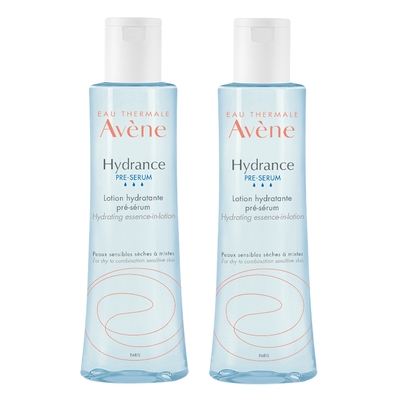 Avene雅漾 24H玻尿酸保濕精華露(潤澤型)200ml(2入組)