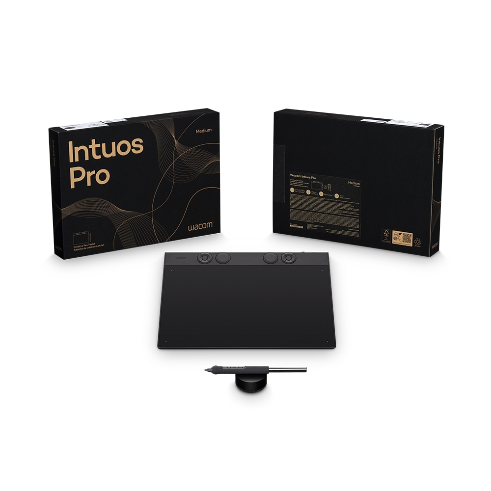 Wacom Intuos Pro Medium 專業繪圖板(2025) PTK670K0C | 手寫板/繪圖板