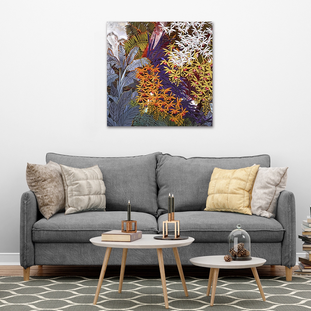 御畫房 花語系列一 國家一級畫師手繪油畫80×80cm(VF-179)