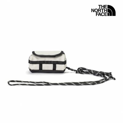 【The North Face 官方旗艦】北面男女款淺灰色迷你隨身小包｜8DJNMYB