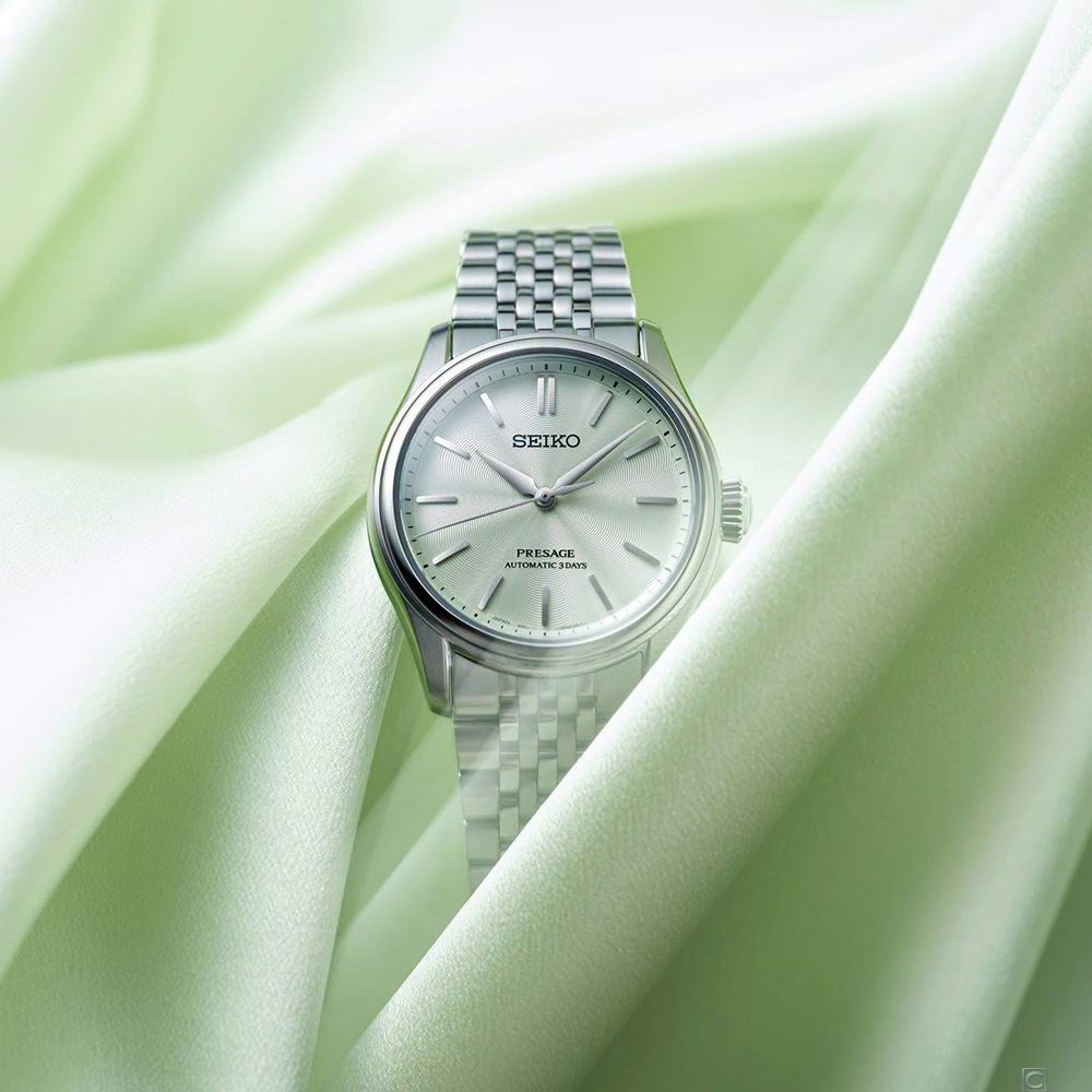 SEIKO 精工 Presage 經典「若竹色」機械腕錶 男錶 手錶-38mm綠_6R51-00G0G/HCC002J1_SK043