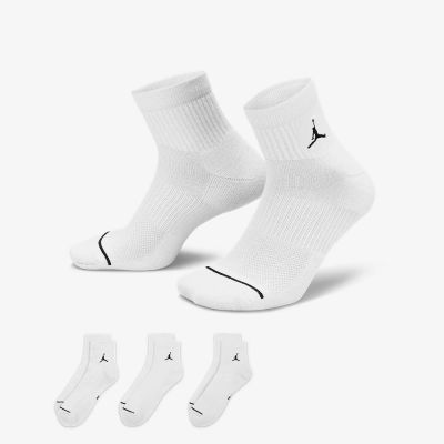 NIKE U J ED CUSH POLY ANKLE 3PR 144 男女 踝襪 DX9655100