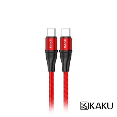 KAKUSIGA PD 傳輸線 Type-C to Type-C 1.2m KSC-495 (公司貨)