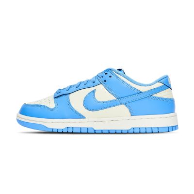 Nike Dunk Low Retro 運動鞋 男鞋 女鞋 北卡藍色 皮革 低筒 DV0833-113