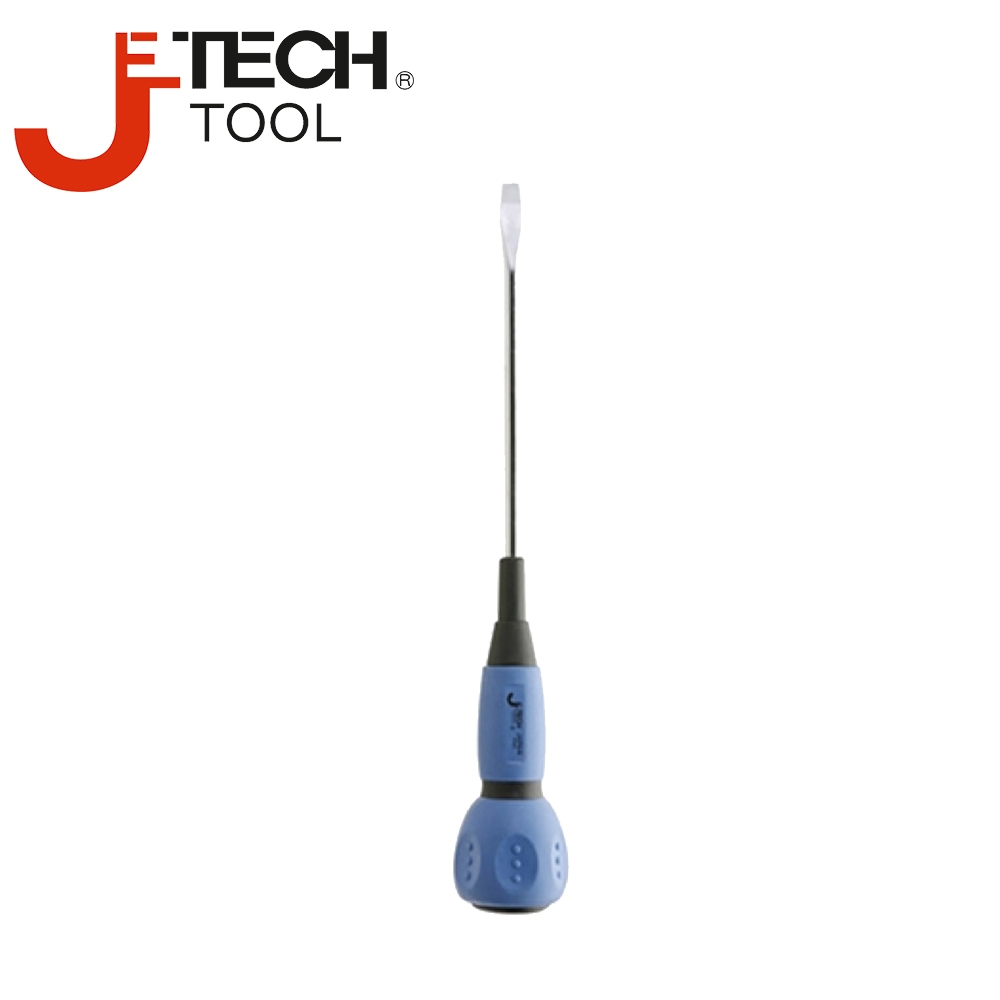 【JETECH】電工起子 一字型4" 6×100㎜ GA-DK6-100(-)-880