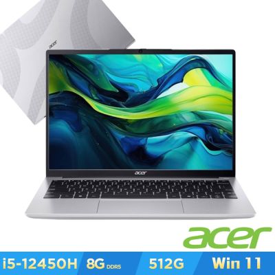 Acer 宏碁 Aspire Lite AL14-71M-56E0 14吋筆電(i5-12450H/8GB/512GB/Win11)