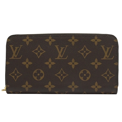 LOUIS VUITTON路易威登 LV M42616 M60017 ZIPPY 新版經典花紋拉鍊長夾