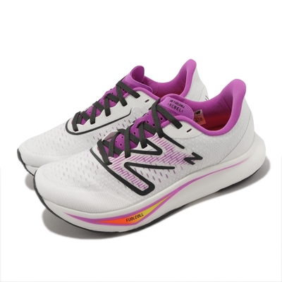 New Balance 競速跑鞋 FuelCell Rebel V3 D 女鞋 寬楦 白 桃紫 黑 運動鞋 NB 紐巴倫 WFCXCW3-D
