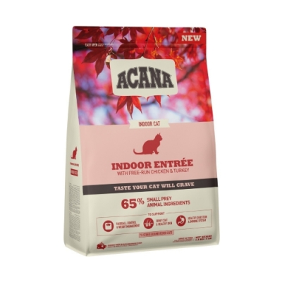 加拿大ACANA愛肯拿-室內開胃貓低GI配方-放養雞肉.鯡魚+