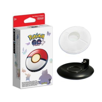 (預購) Pokemon GO Plus +寶可夢睡眠精靈球 +專用充電盤+矽膠套