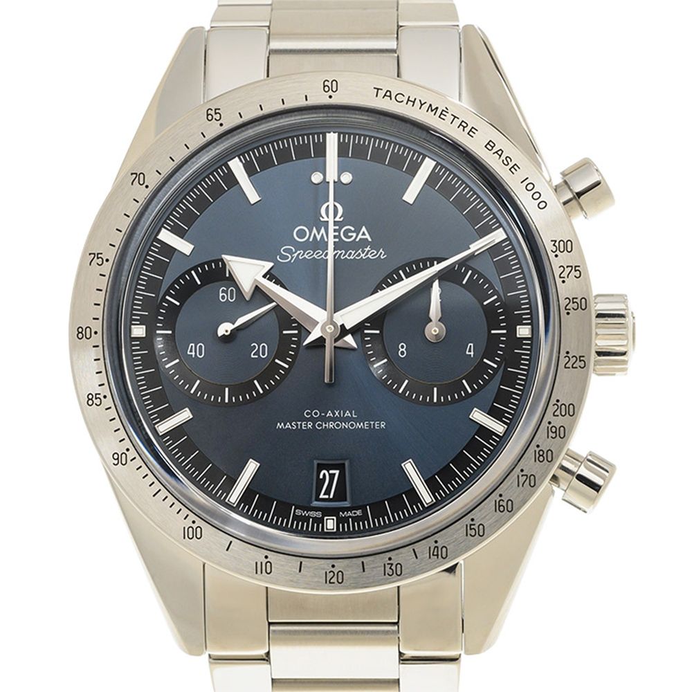 OMEGA 歐米茄 超霸系列 57手上鍊腕表(332.10.41.51.03.001)x藍面x40.5mm