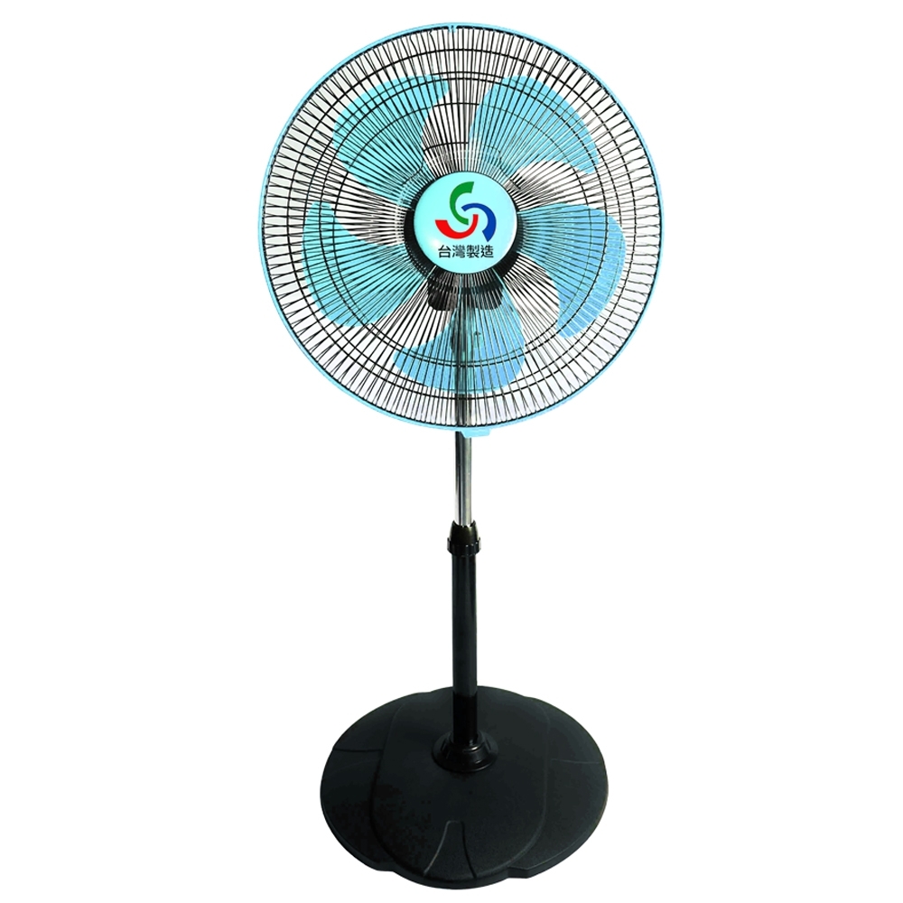 金展輝14吋360度旋轉立扇A-1411兩入組(顏色隨機)