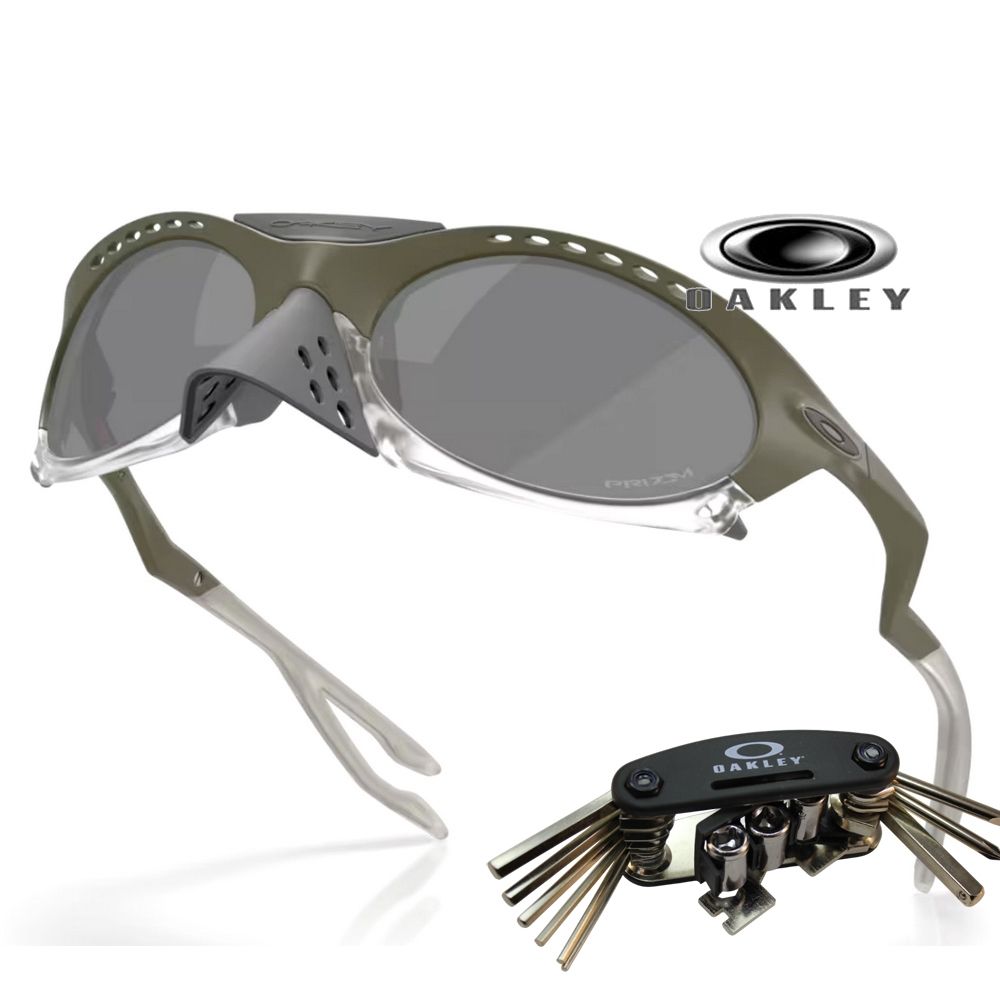 Oakley 奧克利 Plantaris 運動太陽眼鏡 可拆卸鼻罩 OO9437 07 Prizm鏡片 公司貨(贈OAKLEY工具套組)