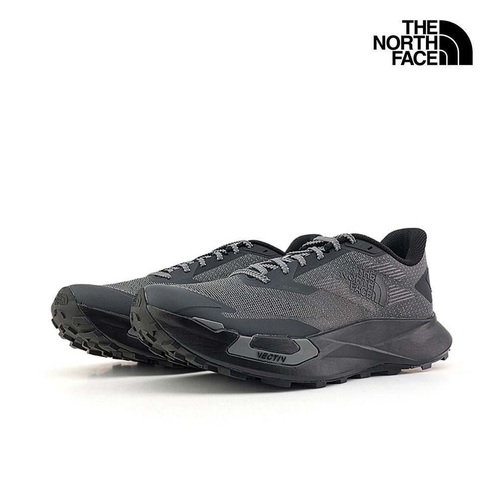 【The North Face 官方旗艦】北面VECTIV男款黑色抓地野跑鞋｜8AEPW9O