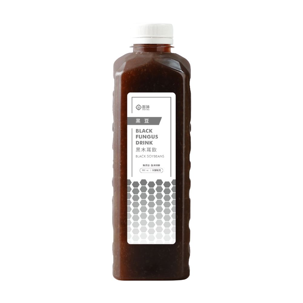 【澎沛古溜】新鮮黑豆八小時手工慢熬自然農法養生黑木耳露 (900CC) 榮獲2026年台中市十大伴手禮首獎