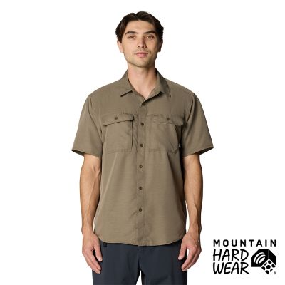 【Mountain Hardwear】Canyon Short Sleeve Men 機能防曬短袖襯衫 大地棕 男款 #2110231