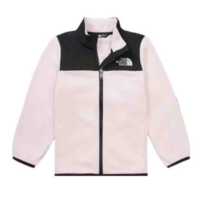 【The North Face】童/女 Icon 控溫快乾立領抓絨刷毛外套 8DU5-E93 暮櫻粉/宇宙黑