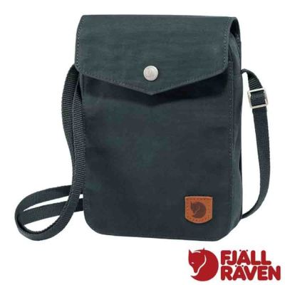 【Fjallraven 北極狐】Greenland Pocket 旅行隨身袋.側背包.斜背包.單肩包.腰包.臀包.護照包.證件錢包/ 23156-042 暮灰