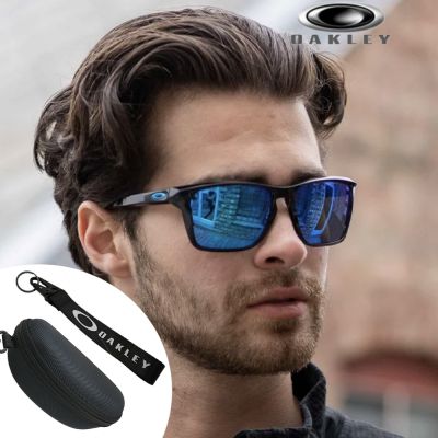 Oakley 奧克利 亞洲版 SYLAS 色控科技 輕包覆太陽眼鏡 OO9448F 04 霧黑框深藍水銀鍍膜偏光鏡片 公司貨