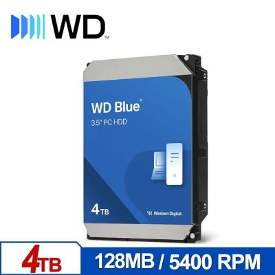 WD 威騰 藍標 WD40EZZX 4TB 3.5吋 SATA硬碟
