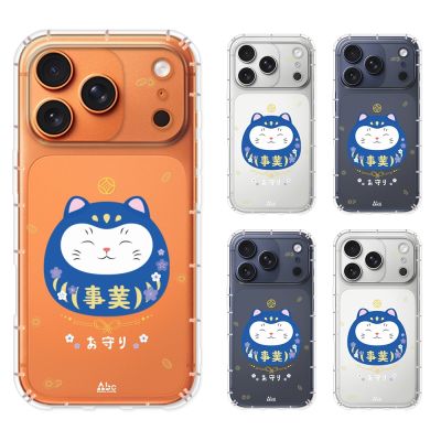 反骨創意 iPhone、三星 系列 彩繪防摔手機殼-金運翁系列