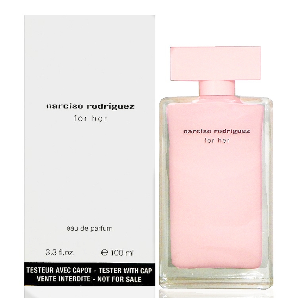 Narciso Rodriguez For Her 同名經典女性淡香精100ml Tester 包裝(原廠