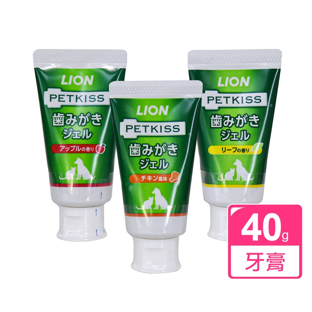 日本LION PETKISS寵物系列 犬貓通用牙膏 40g
