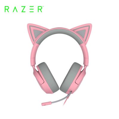 Razer雷蛇 雷蛇Razer 北海巨妖 Kitty V3X 耳機麥克風(粉晶)