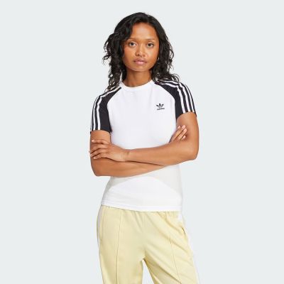 ADIDAS 3S SLIM TEE 女 短袖上衣 JD0834