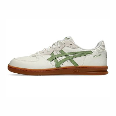 Asics 亞瑟士 Skyhand OG 1203A451-110 男女 休閒鞋 復古 流行 米白 綠